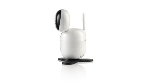 Motorola | Wi-Fi HD Motorized Video Baby Camera | PIP1010 | Remote pan, tilt and zoom; Two-way talk; Secure and private connection; 24-hour event monitoring  and streaming; Wi-Fi connectivity for in-home and on-the-go viewing; Room temperature monitoring; Infrared night vision; High sensitivity microphone; Wall Mount (using bracket provided) | White/Black - Image 2