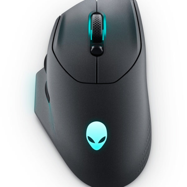Dell | Gaming Mouse | AW620M | Wired/Wireless | Alienware Wireless Gaming Mouse | Dark Side of the Moon