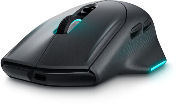 Dell | Gaming Mouse | AW620M | Wired/Wireless | Alienware Wireless Gaming Mouse | Dark Side of the Moon - Image 7