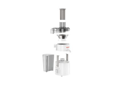 TEFAL | Fruitelia Plus Juicer | ZE370138 | White/Grey | 350 W | Number of speeds 2 + Pulse - Image 6