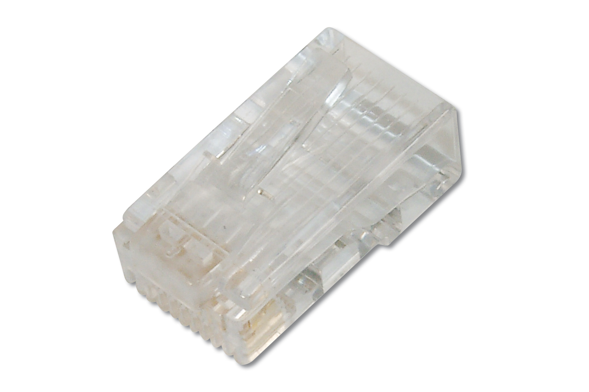 AK-219602 | CAT 6 Modular Plug, 8P8C, unshielded for Round Cable, two-parts plug