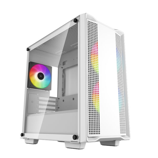 Deepcool | ARGB Micro-ATX CASE | CC360 | White | Mini-ITX / Micro-ATX | Power supply included No | ATX PS2 (maximum length: 160mm)