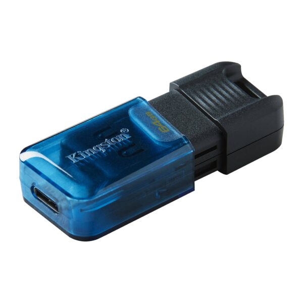 Kingston | DataTraveler  80 M | 64 GB | USB-C | Black - Image 3
