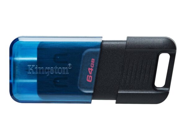 Kingston | DataTraveler  80 M | 64 GB | USB-C | Black - Image 2