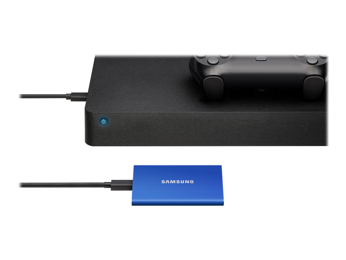 Portable SSD | T7 | 1000 GB | N/A " | USB 3.2 | Blue - Image 14