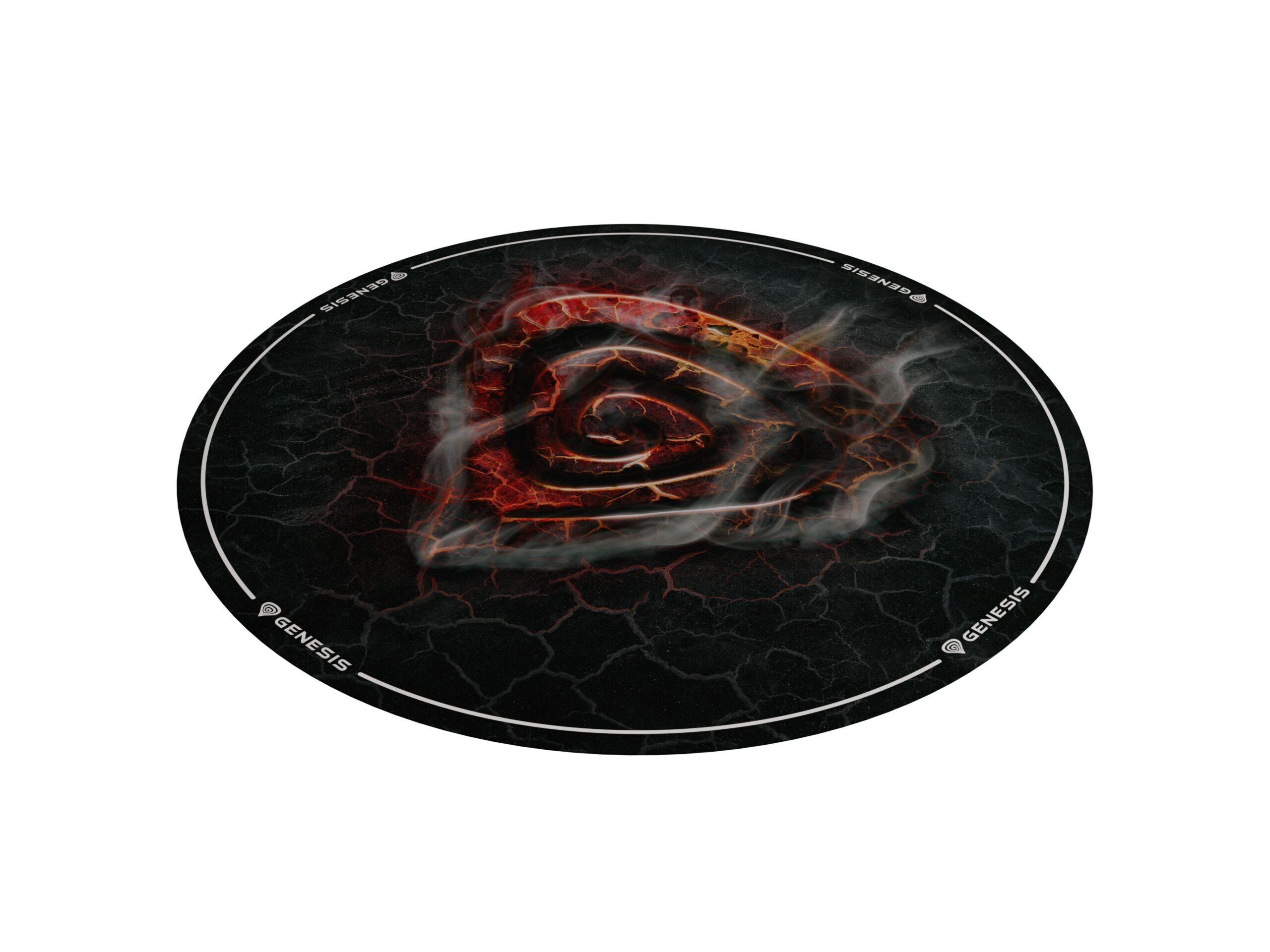 Genesis Tellur 400 Round Lava Floor Mat | Black - Image 6