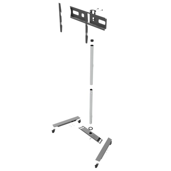 EDBAK | Floor stand | TR5E | Trolleys & Stands | 42-65 " | Maximum weight (capacity) 50 kg | Black