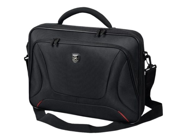 PORT DESIGNS | Courchevel | Fits up to size 17.3 " | Messenger - Briefcase | Black | Shoulder strap - Image 4