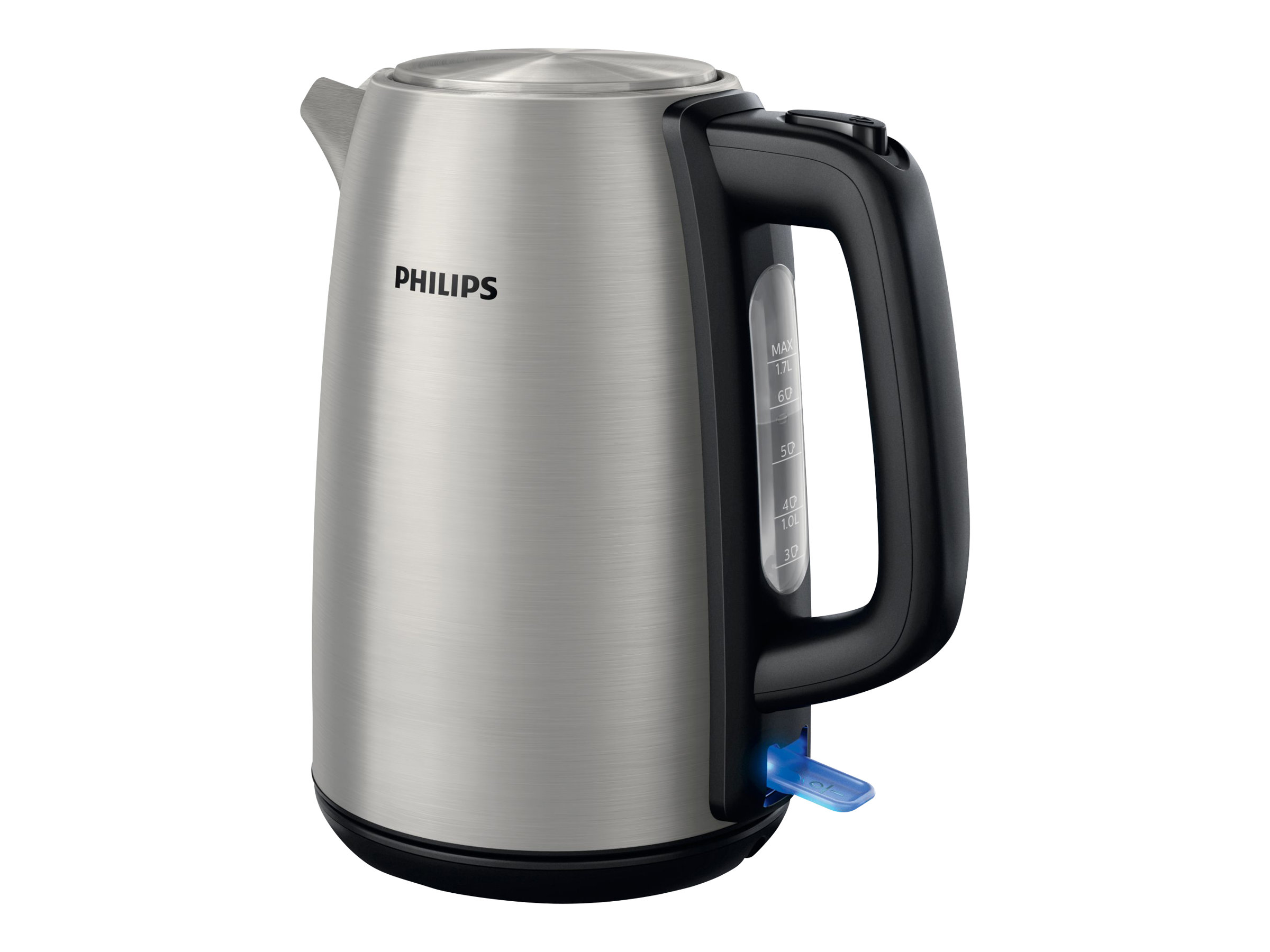 Philips | Kettle | HD9351/90 | Electric | 2200 W | 1.7 L | Stainless steel | 360° rotational base | Stainless steel - Image 3