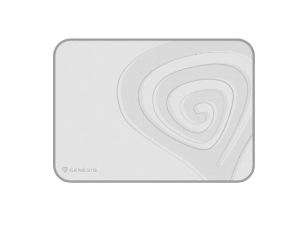Genesis | Mouse Pad | Carbon 400 M Logo | 250 x 350 x 3 mm | Gray/White - Image 3