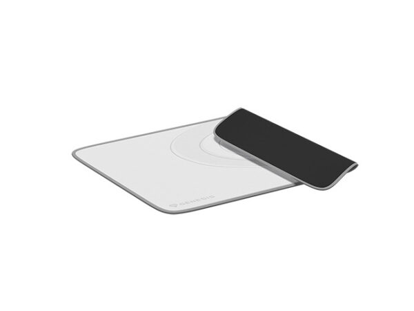Genesis | Mouse Pad | Carbon 400 M Logo | 250 x 350 x 3 mm | Gray/White - Image 4