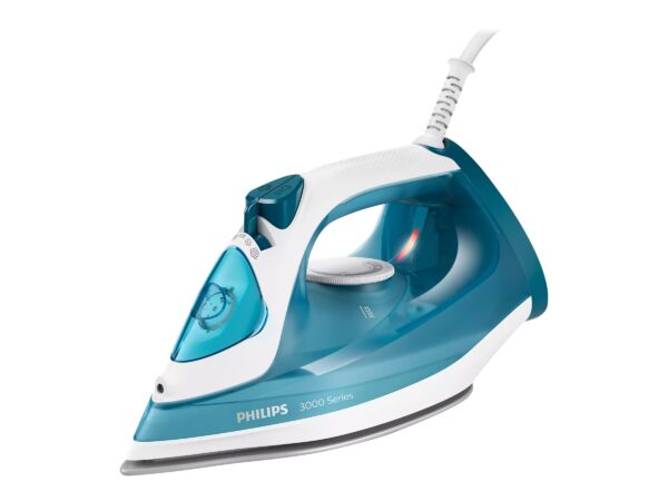 Philips | DST3011/20 | Steam Iron | 2100 W | Water tank capacity 0.3 ml | Continuous steam 30 g/min | Blue - Image 2