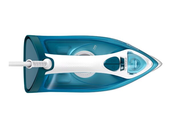 Philips | DST3011/20 | Steam Iron | 2100 W | Water tank capacity 0.3 ml | Continuous steam 30 g/min | Blue - Image 4