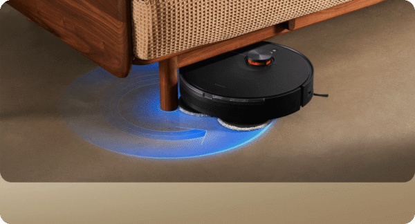 Xiaomi | Robot Vacuum (EU) | S20+ | Wet&Dry | Operating time (max) 170 min | 5200 mAh | Dust capacity 0.45 L | 6000 Pa | Black - Image 3