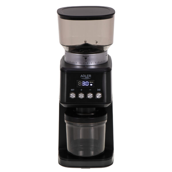 Adler Burr Coffee Grinder | AD 4300 | 180 W | Coffee beans capacity 300 g | Black - Image 8