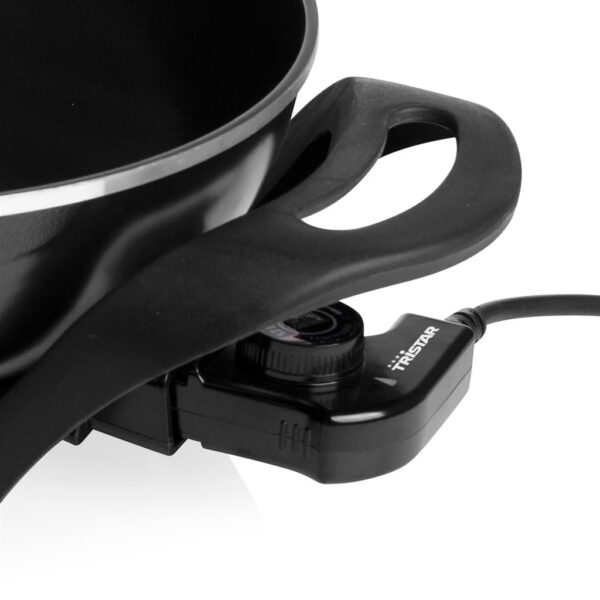 Tristar | Electric Wok | PZ-9130 | 1500 W | Stainless steel | 4.5 L | Black - Image 2