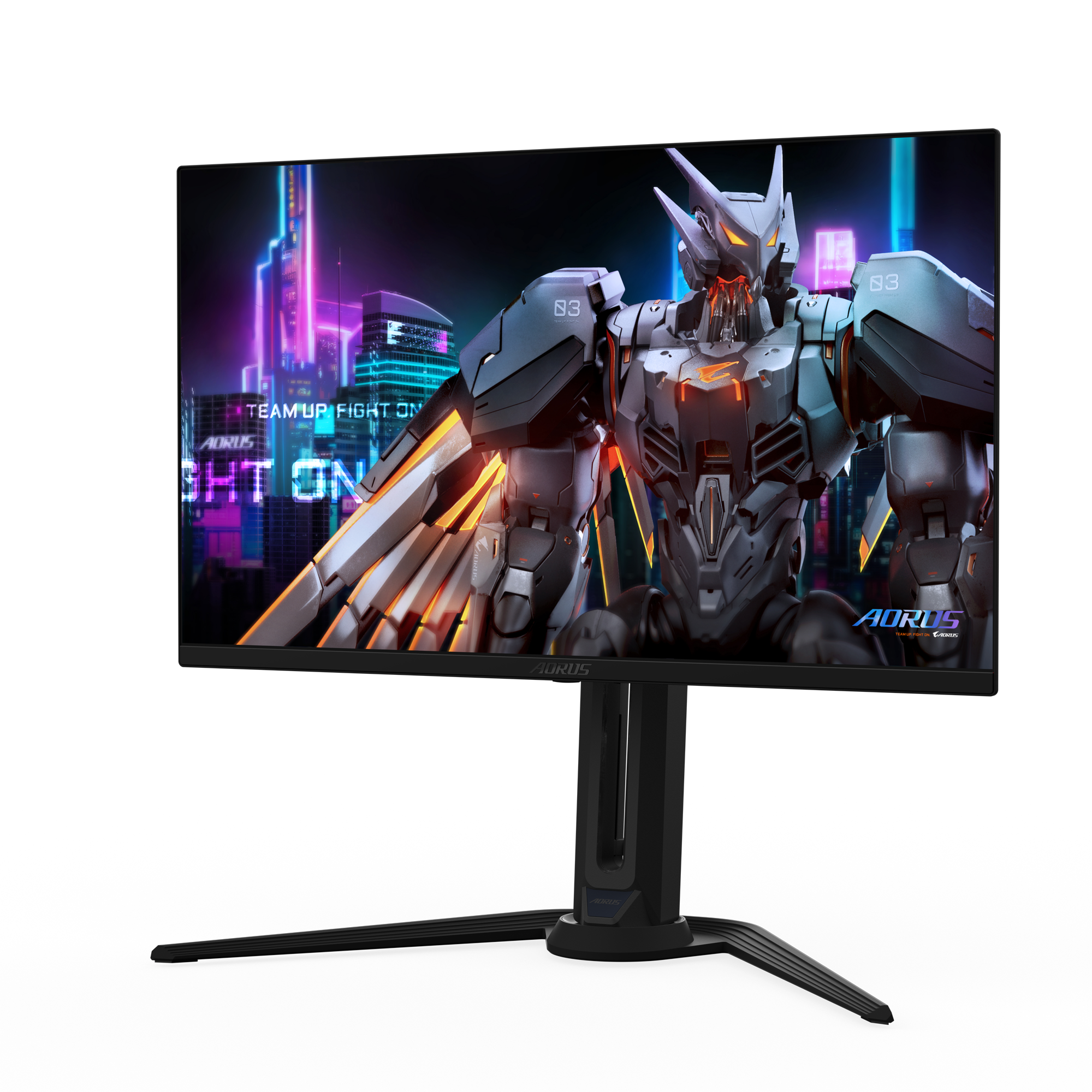 Gigabyte | Aorus Monitor | FO27Q3 EK1 | 27 " | OLED | QHD | 16:9 | 360 Hz | 0.03 ms | 2560 x 1440 pixels | 250 cd/m² | HDMI ports quantity 2 | Black | Warranty 36 month(s) - Image 2
