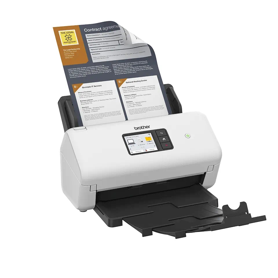Brother ADS-4500W Desktop Document Scanner | Brother | Desktop Document Scanner | ADS-4100 | Colour | Wireless - Image 10