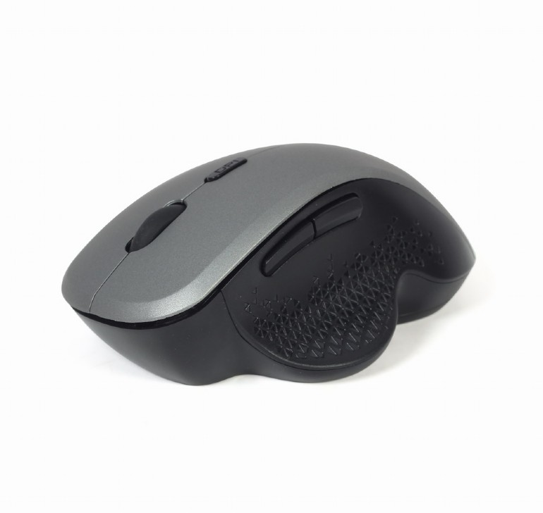 Gembird | Wireless Optical mouse | MUSW-6B-02-BG | Optical mouse | USB | Black-Spacegrey - Image 4