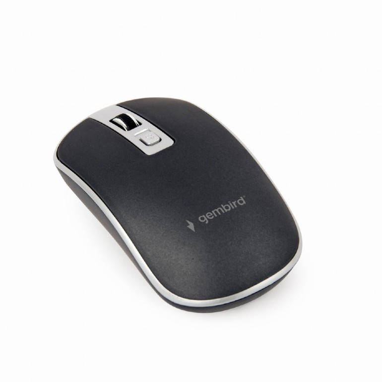 Gembird | Wireless Optical mouse | MUSW-4B-06-BG | Optical mouse | USB | Black - Image 4