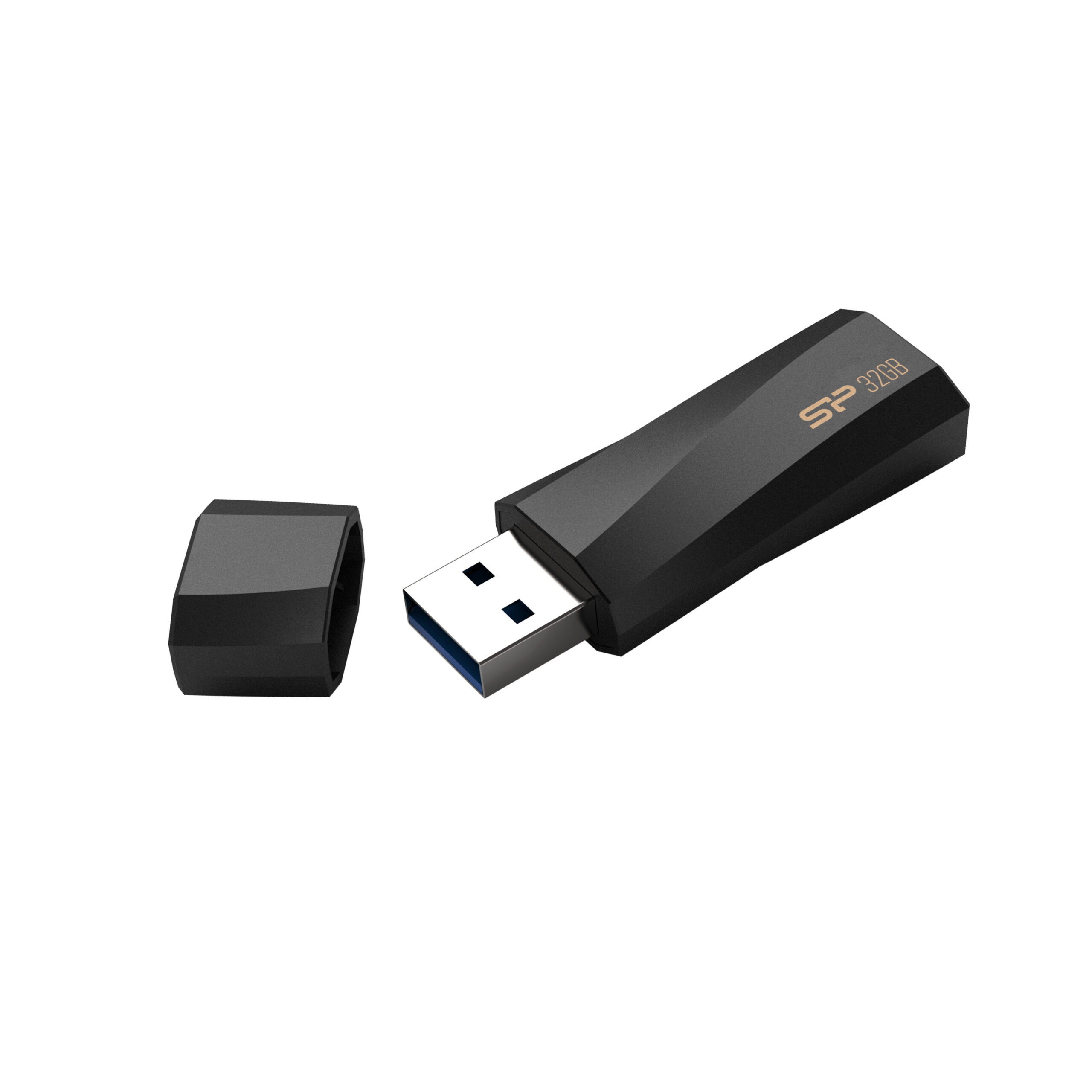 Silicon Power | USB Flash Drive | Blaze Series B07 | 32 GB | Type-A USB 3.2 Gen 1 | Black - Image 4