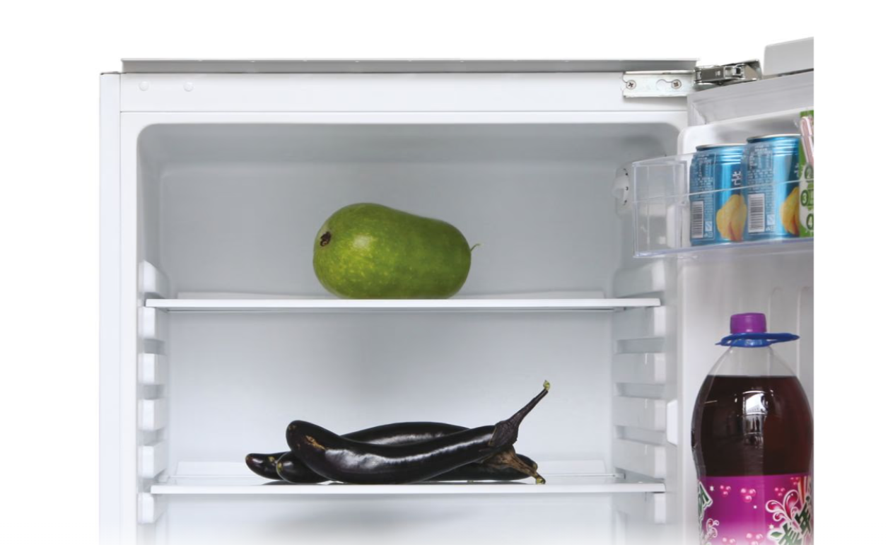 Candy Refrigerator | CMLS68EW | Energy efficiency class E | Built-in | Larder | Height 82 cm | Fridge net capacity 135 L | Display | 39 dB | White - Image 3