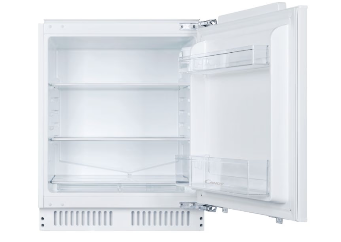 Candy Refrigerator | CMLS68EW | Energy efficiency class E | Built-in | Larder | Height 82 cm | Fridge net capacity 135 L | Display | 39 dB | White - Image 5