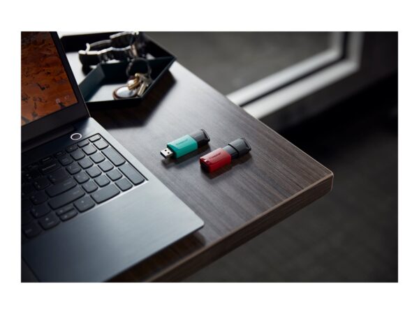 Kingston | USB Flash Drive | DataTraveler Exodia | 128 GB | USB 3.2 Gen 1 | Black/Red - Image 9
