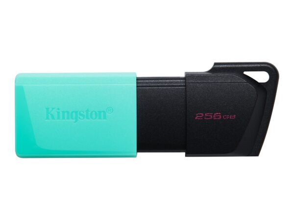 Kingston | USB Flash Drive | DataTraveler Exodia | 256 GB | USB 3.2 Gen 1 | Black/Teal - Image 3