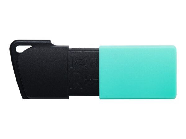 Kingston | USB Flash Drive | DataTraveler Exodia | 256 GB | USB 3.2 Gen 1 | Black/Teal - Image 7