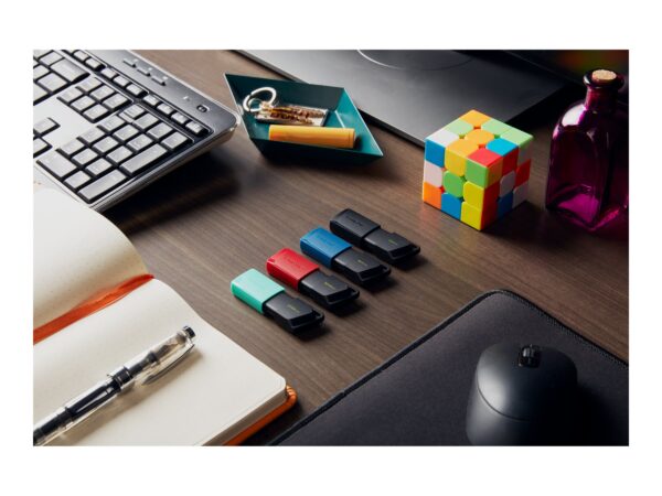 Kingston | USB Flash Drive | DataTraveler Exodia | 256 GB | USB 3.2 Gen 1 | Black/Teal - Image 8
