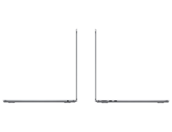 Apple | MacBook Air | Space Grey | 13.6 " | IPS | 2560 x 1664 | Apple M2 | 8 GB | Solid-state drive capacity 512 GB | Apple M2 10-core GPU | Without ODD | macOS | 802.11ax | Bluetooth version 5.0 | Keyboard language Swedish | Keyboard backlit | Warranty 12 month(s) | Battery warranty 12 month(s) - Image 5