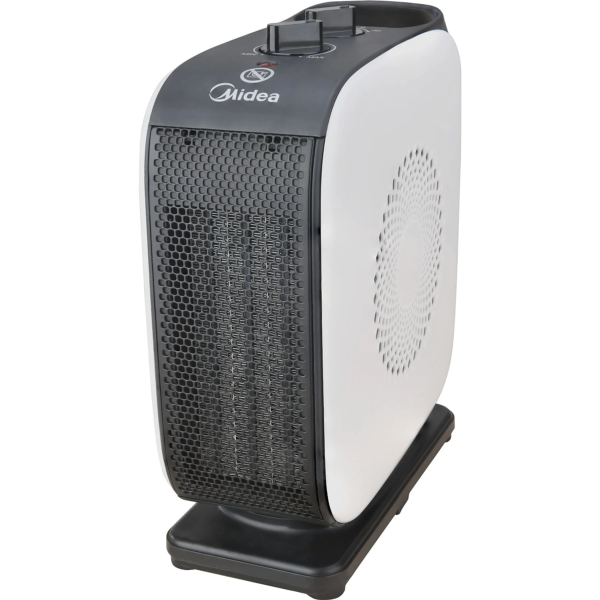 Midea Compact PTC Fan Heater | NTY15-19CA | Fan heater | 1500 W | Number of power levels 2 | Suitable for rooms up to 10 m² | White/Black - Image 3