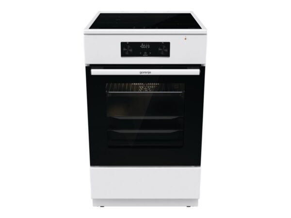 Gorenje | Cooker | GEIT5C60WPG | Hob type Induction | Oven type Electric | White | Width 50 cm | Grilling | Depth 59.4 cm | 70 L - Image 2