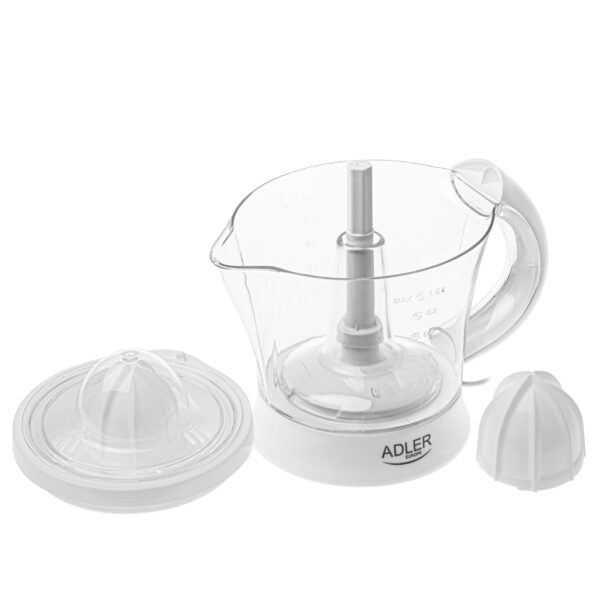Adler Citrus Juicer | AD 4014 | Type Citrus juicer | White | 40 W | Number of speeds 1 - Image 6