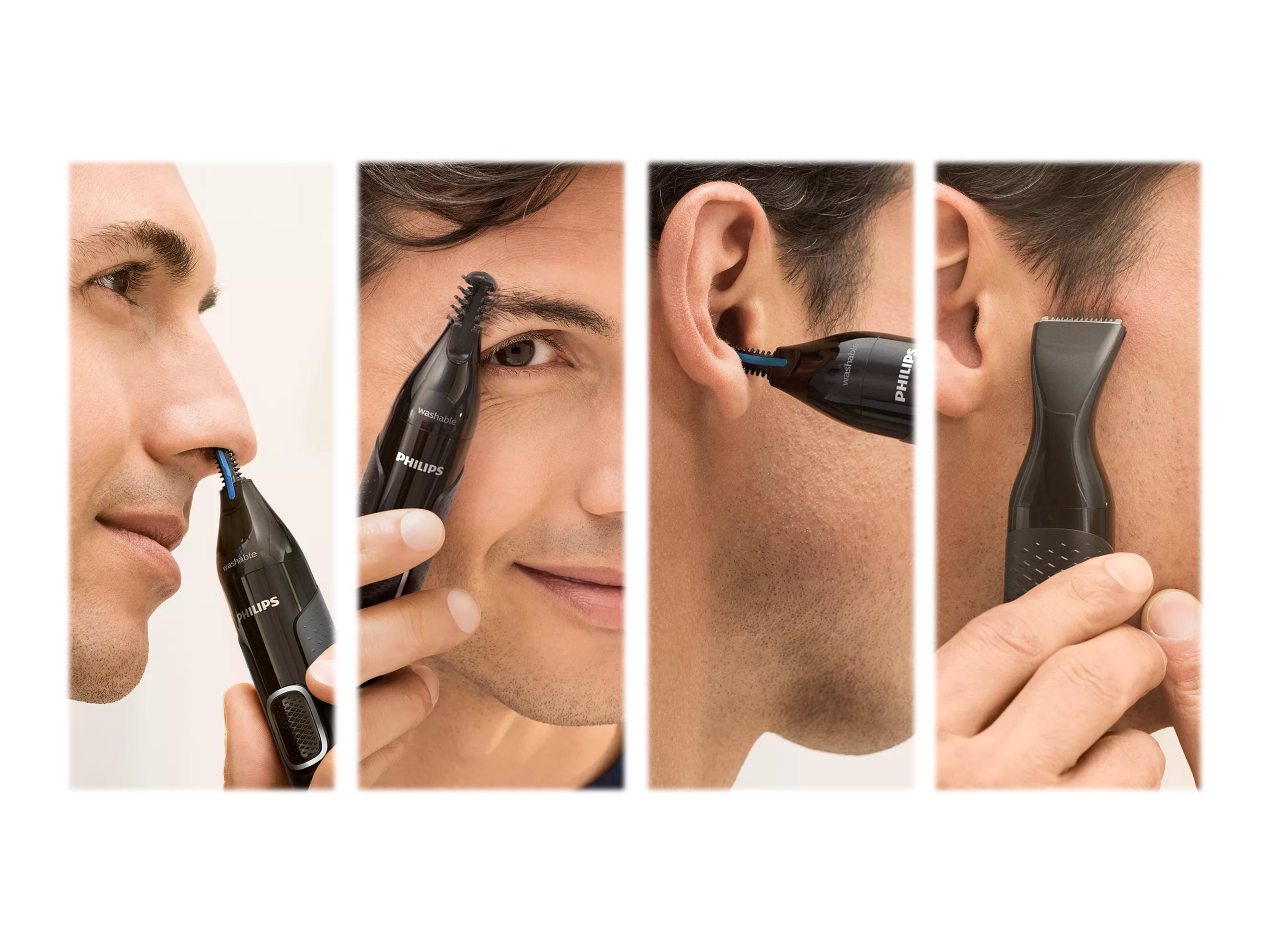 Philips | Nose, Ear, Eyebrow and Detail Hair Trimmer | NT5650/16 | Nose, Ear, Eyebrow and Detail Hair Trimmer | Black - Image 9