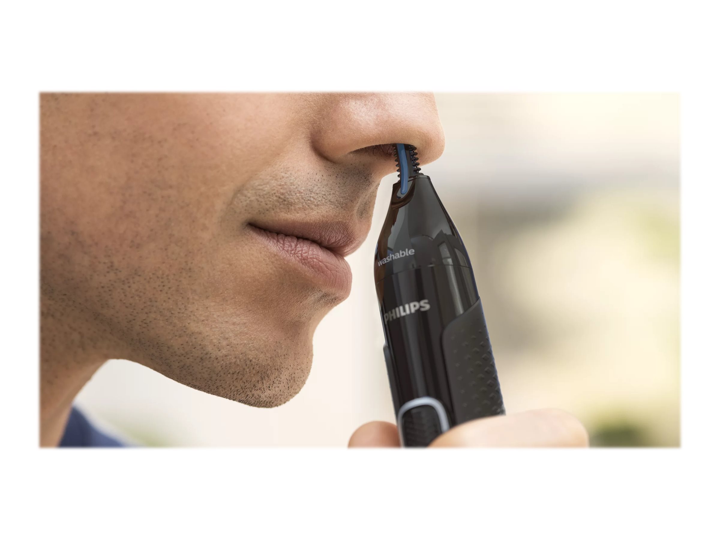 Philips | Nose, Ear, Eyebrow and Detail Hair Trimmer | NT5650/16 | Nose, Ear, Eyebrow and Detail Hair Trimmer | Black - Image 10