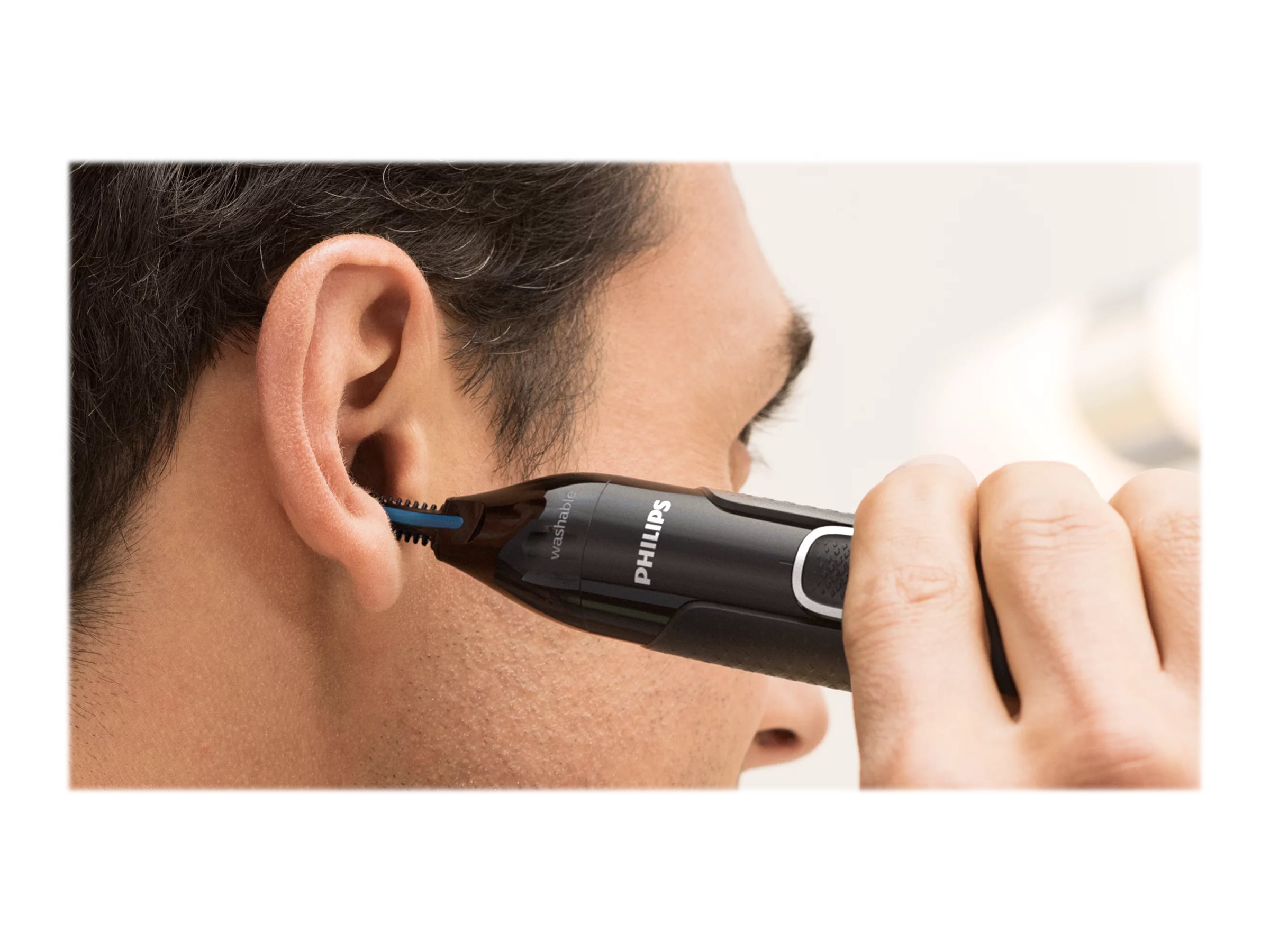 Philips | Nose, Ear, Eyebrow and Detail Hair Trimmer | NT5650/16 | Nose, Ear, Eyebrow and Detail Hair Trimmer | Black - Image 13