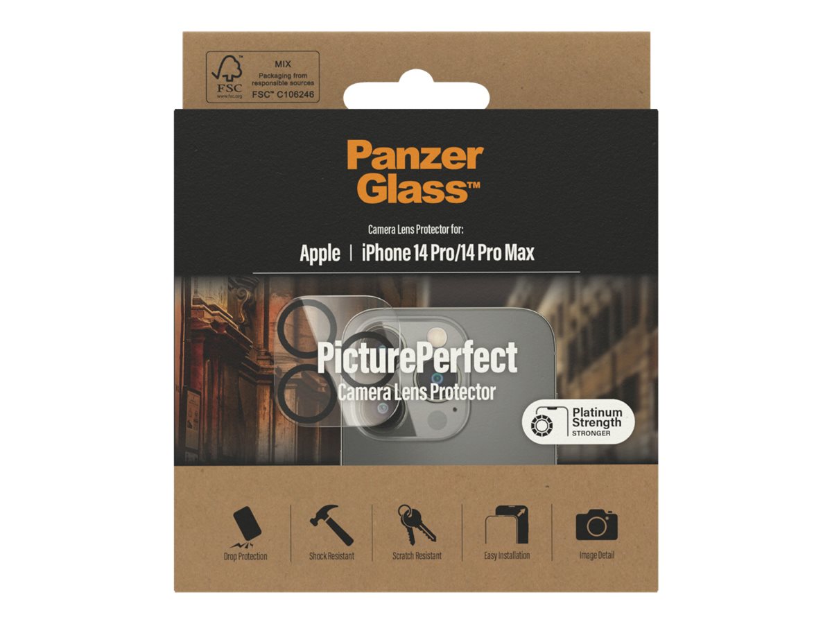 PanzerGlass | Camera Protector | Apple | iPhone 14 Pro/14 Pro Max | Black - Image 9