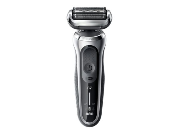 Braun | Shaver | 71-S7200cc | Operating time (max) 50 min | Wet & Dry | Silver/Black - Image 2