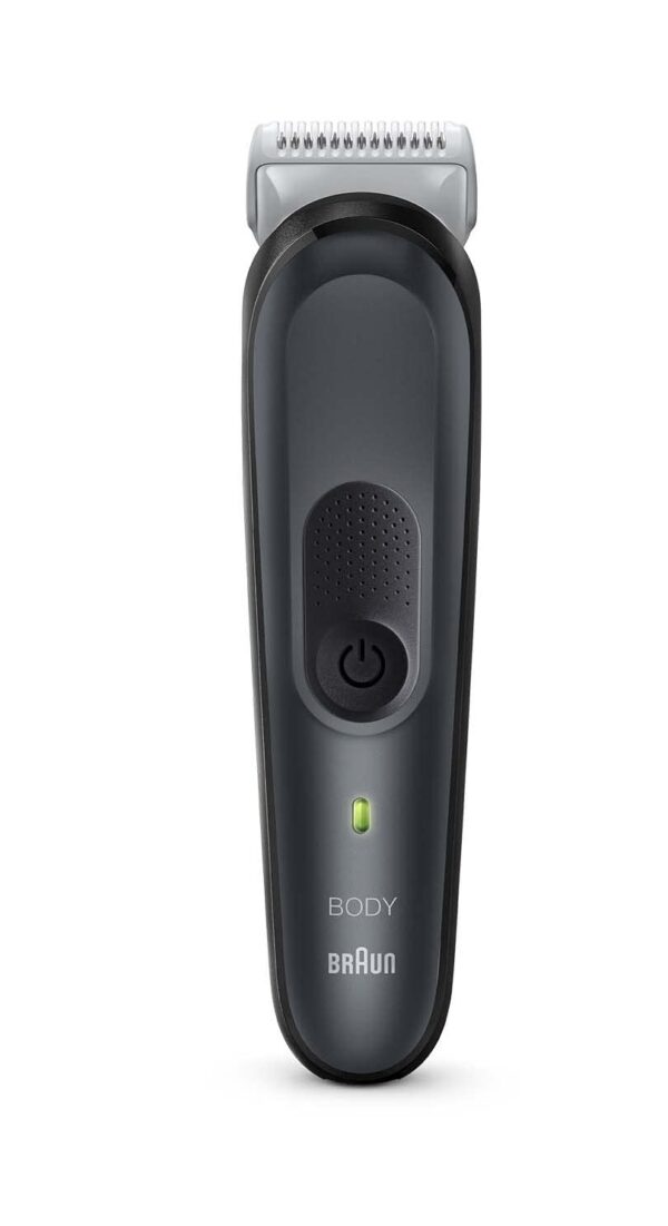 Braun | Body Groomer | BG3340 | Cordless and corded | Black/Grey - Image 3