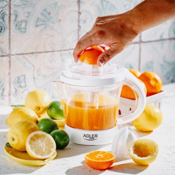 Adler Citrus Juicer | AD 4014 | Type Citrus juicer | White | 40 W | Number of speeds 1 - Image 9