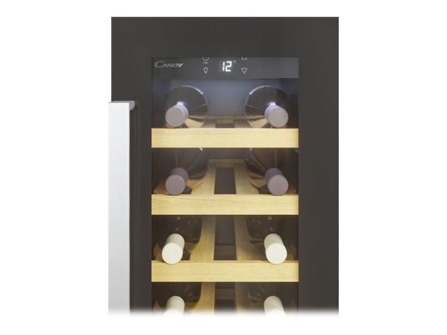 Candy | Wine Cooler | CCVB 30/1 | Energy efficiency class F | Built-in | Bottles capacity 20 | Black - Image 9