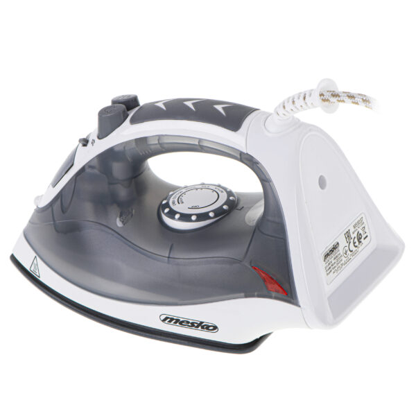 Mesko | MS 5037 | Steam Iron | 2800 W | Water tank capacity 170 ml | Continuous steam 35 g/min | Grey - Image 3