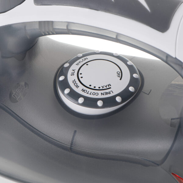 Mesko | MS 5037 | Steam Iron | 2800 W | Water tank capacity 170 ml | Continuous steam 35 g/min | Grey - Image 5