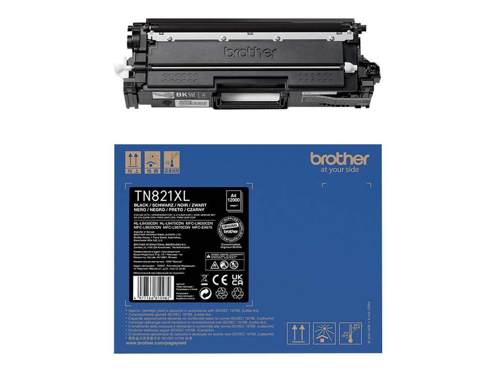 Brother TN-821XLBK | Toner cartridge | Black - Image 2