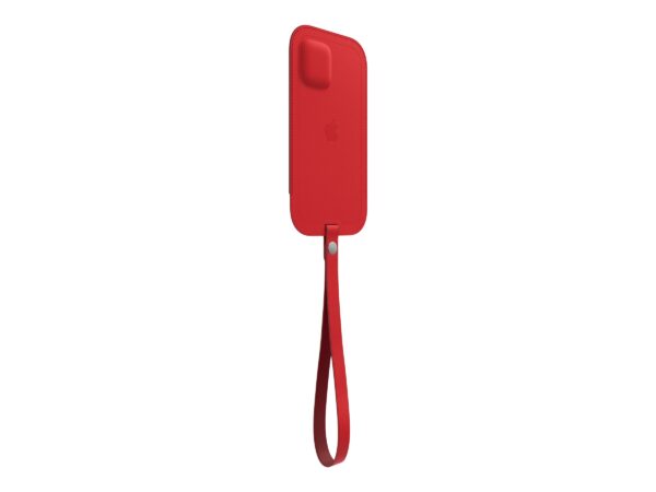 Apple | 12, 12 Pro Leather Sleeve with MagSafe | Sleeve with MagSafe | Apple | iPhone 12, iPhone 12 Pro | Leather | Red - Image 7