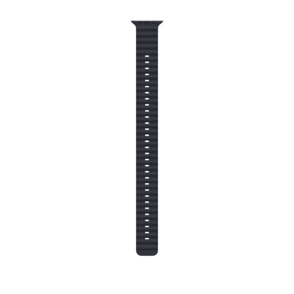 Apple | Ocean Band Extension | 49 | Midnight | Fluoroelastomer | Strap fits 130–200mm wrists