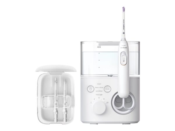 Philips | Oral Irrigator | HX3911/40 Sonicare Power Flosser 7000 | 600 ml | Number of heads 4 | White - Image 2