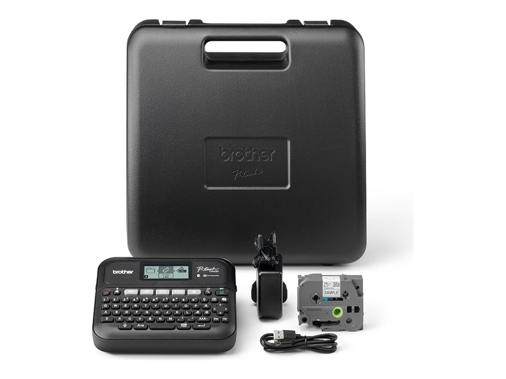 Brother PT-D460BTVP | Mono | Thermal | Label Printer | Black - Image 14
